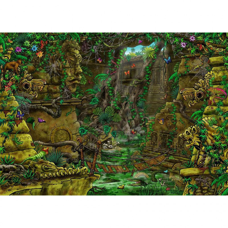 Temple Ankor Wat - Escape Puzzle