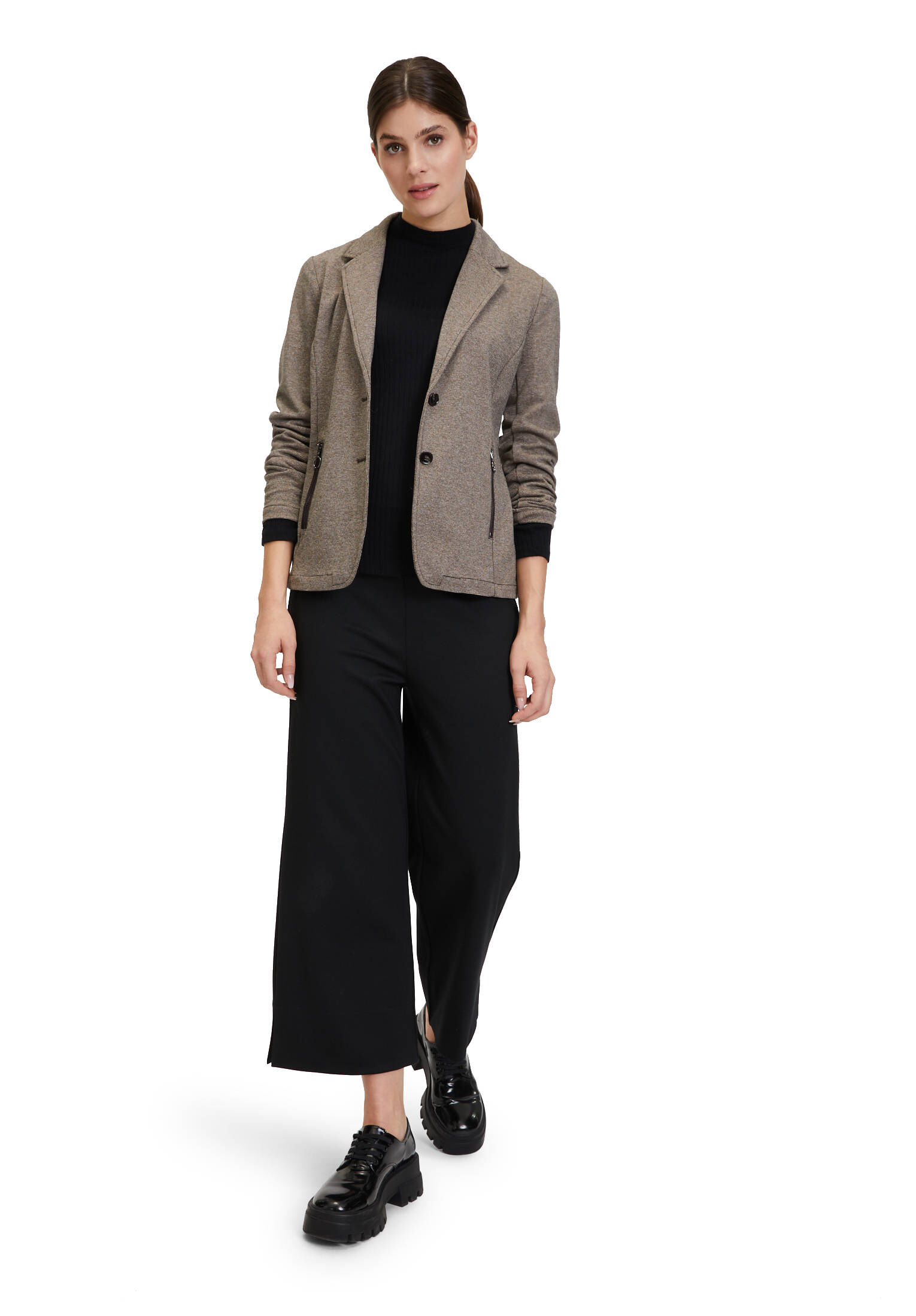 Cartoon| Damen Casual-Blazer mit Reverskragen