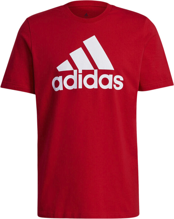 adidas Essentials Big Logo T-shirt Rød