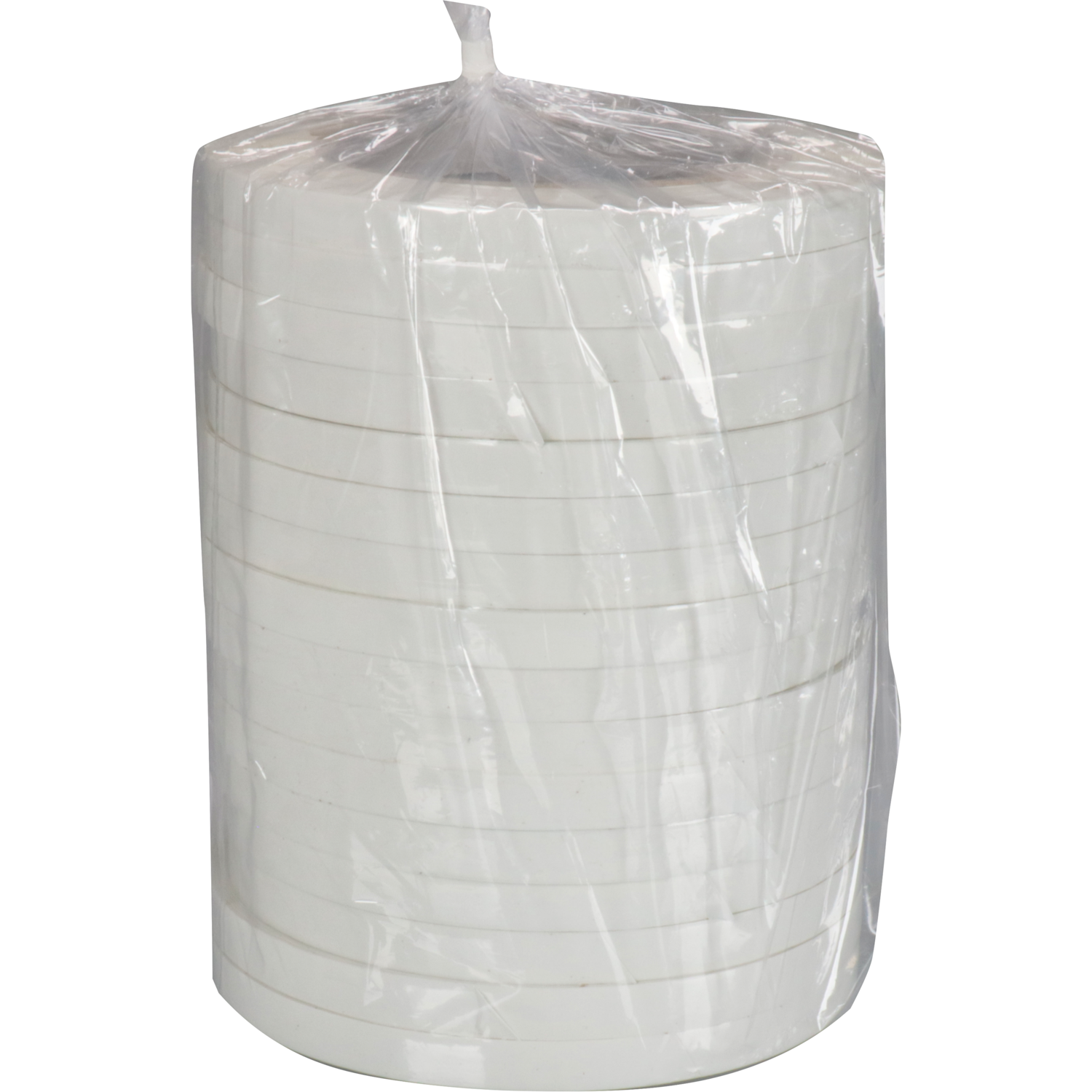 Zakkensluittape, OPP, 9mm, 132m, wit