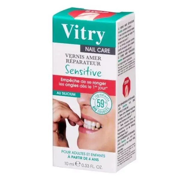 Esmalte Vitry Bitter Repair para Unhas Sensíveis 10ml