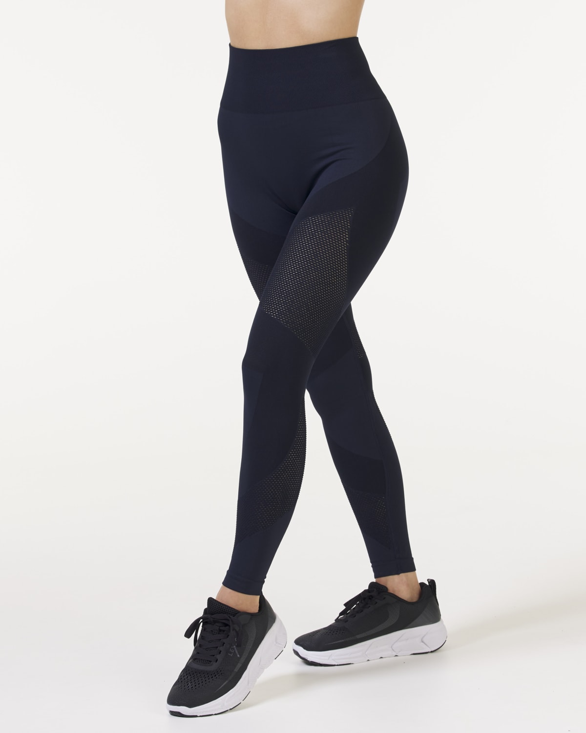 Bumpro Mesh Life Tights Navy