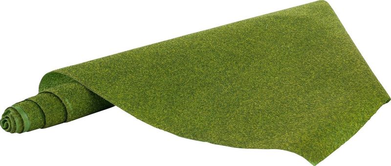 Intratuin - Kerstdorp Ondergrond Decorkleed - Groen - 122 x 46 cm