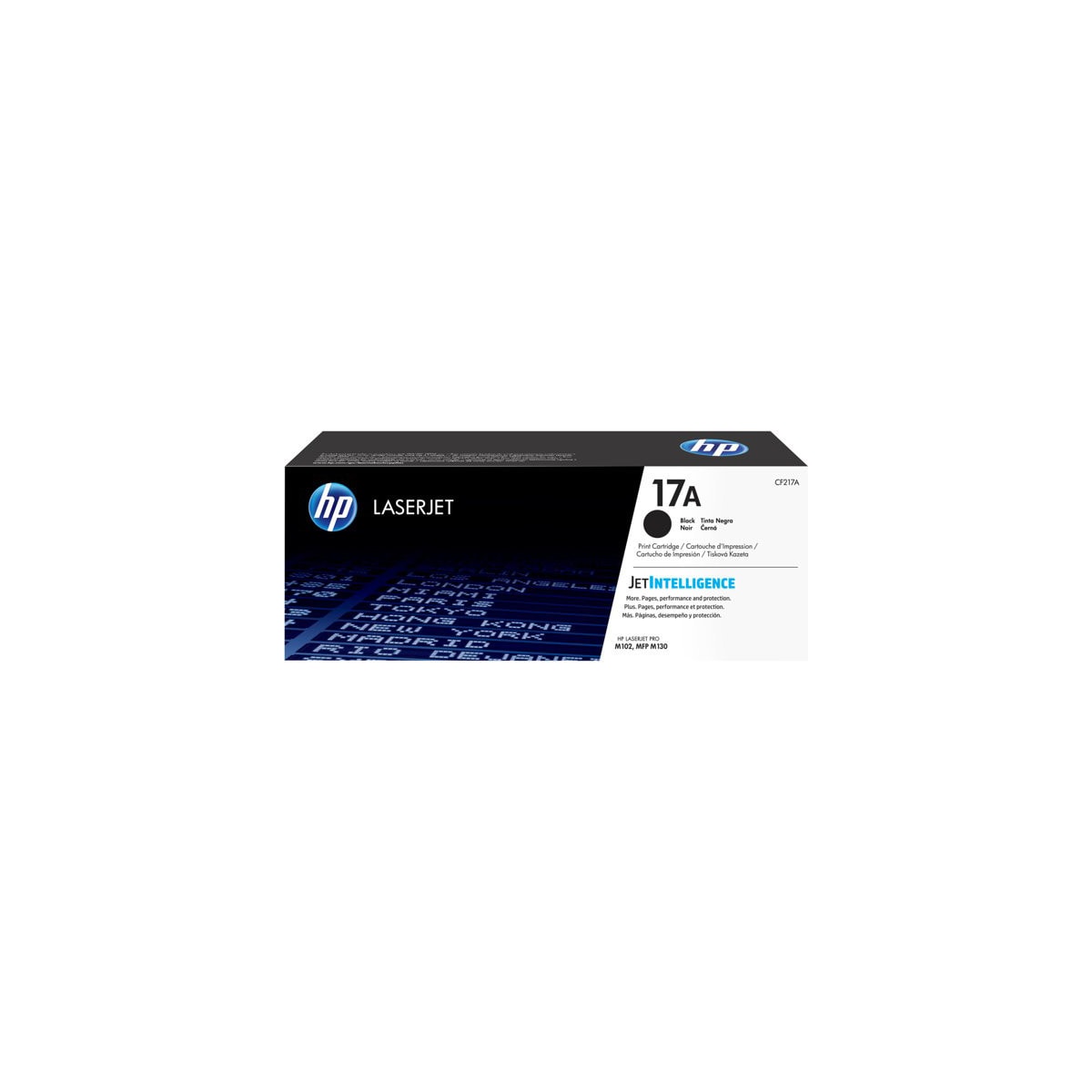 HP tonerpatron 17A Original LaserJet Sort