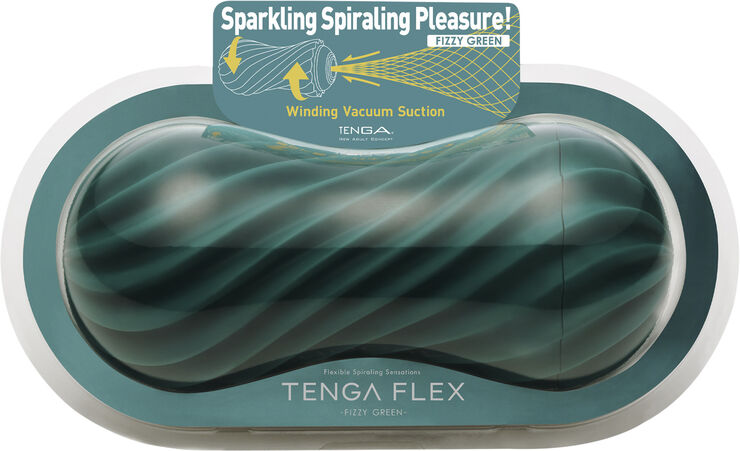 Tenga TENGA - FLEX II FIZZY GREEN Green