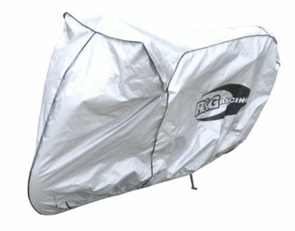 Housse moto R&G Racing universelle argent
