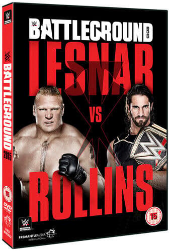 WWE: Battleground 2015 DVD (2015) Seth Rollins Cert 15 Region 2