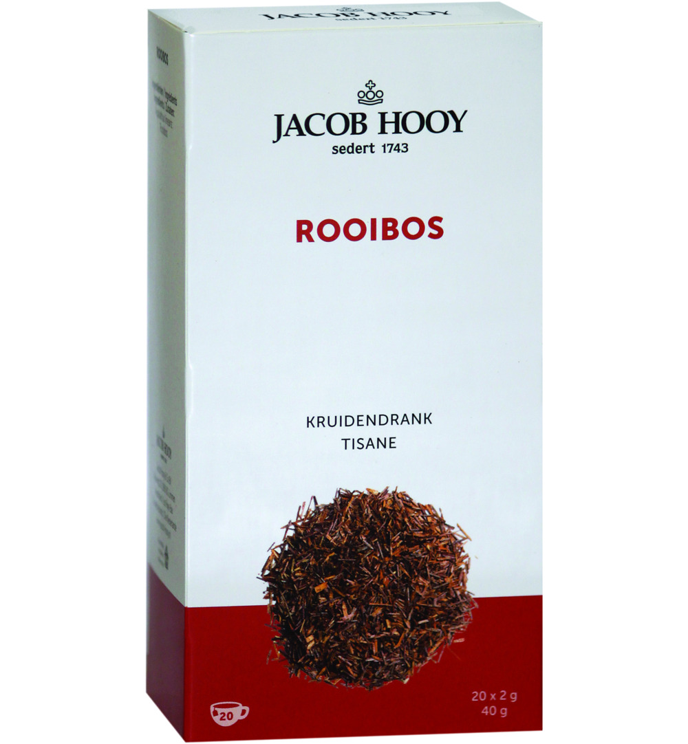Jacob Hooy Rooibos Thee (20 stuks)