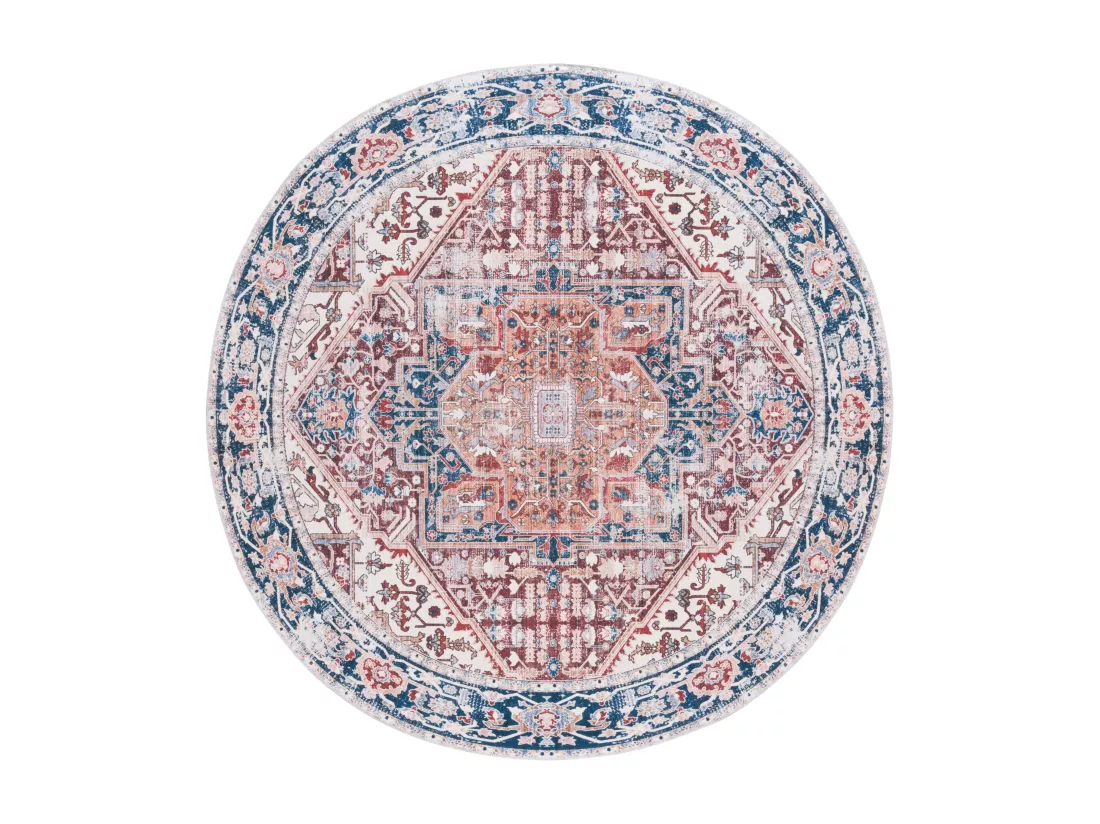 Tapis Red & Navy 183 X 183 cm - Serafina