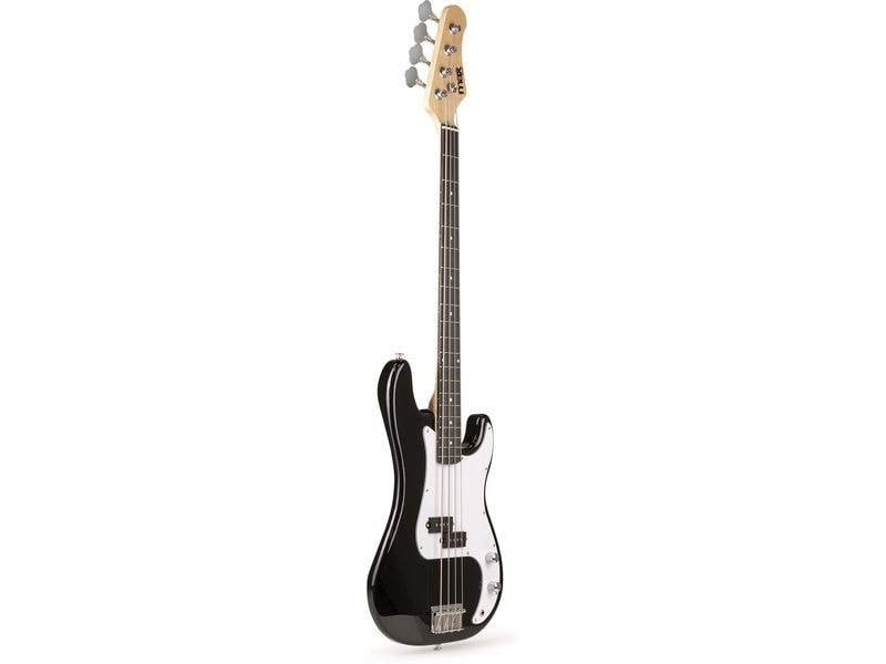 MAX E-Bass GigKit Schwarz Bass Gitarrenset