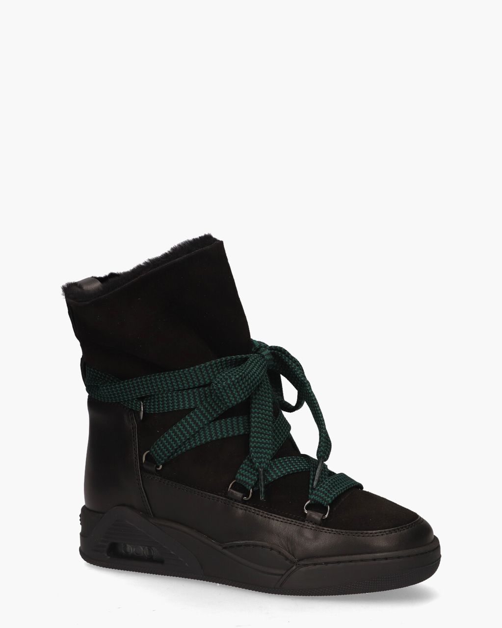Serafini Moon ZV Zwart Dames Veterboots