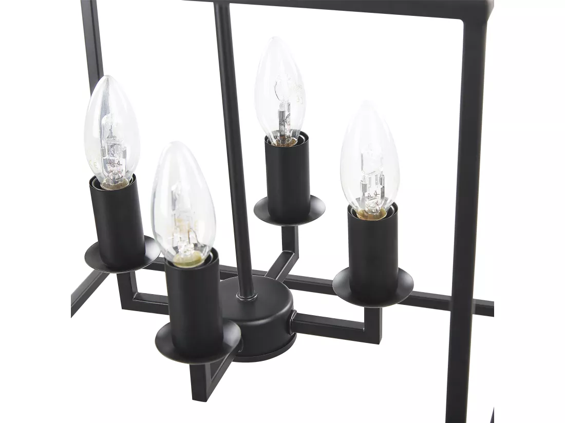 Plafonnier WANCHET Métal Noir