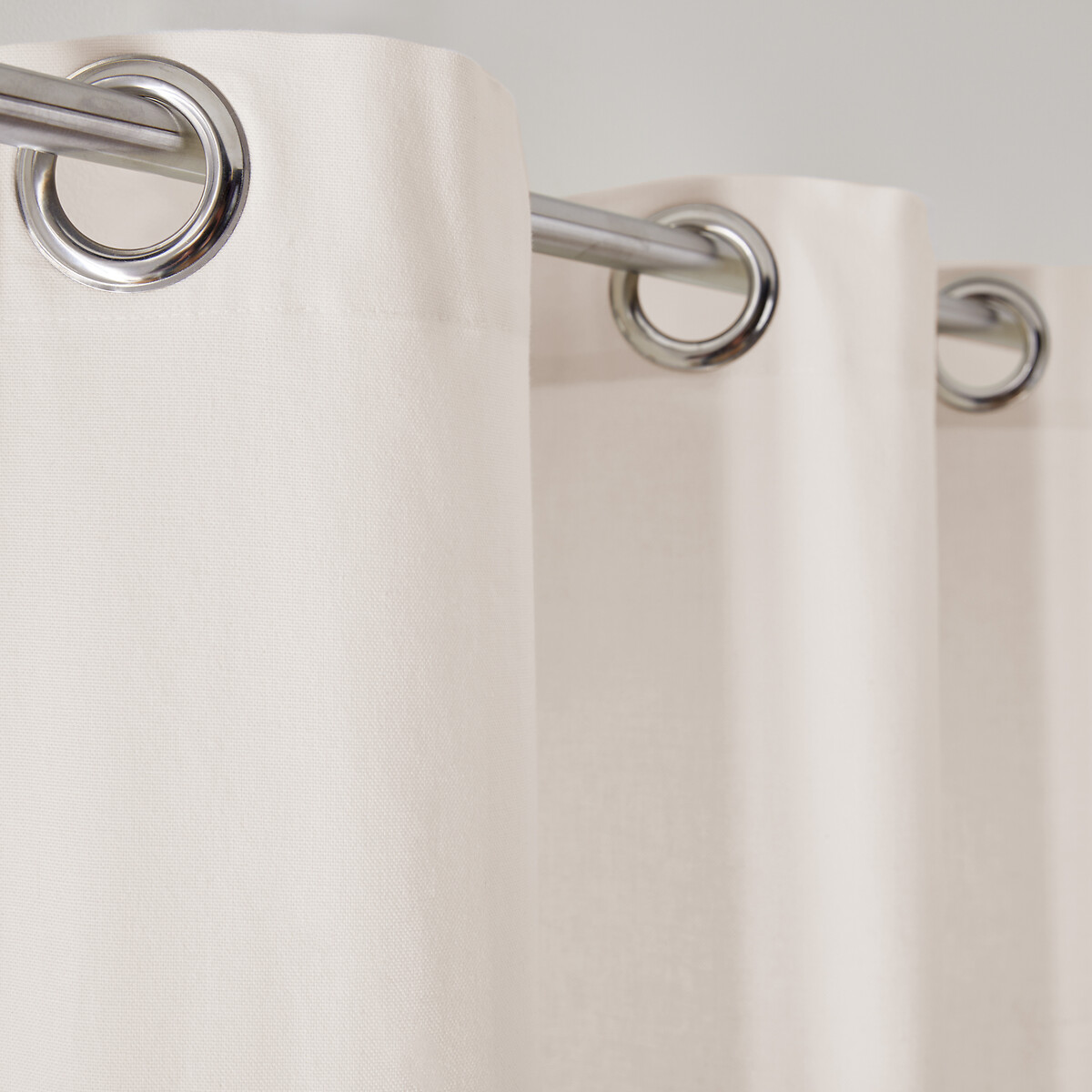LA REDOUTE INTERIEURS<br>Cortina de algodão com ilhós Cenário