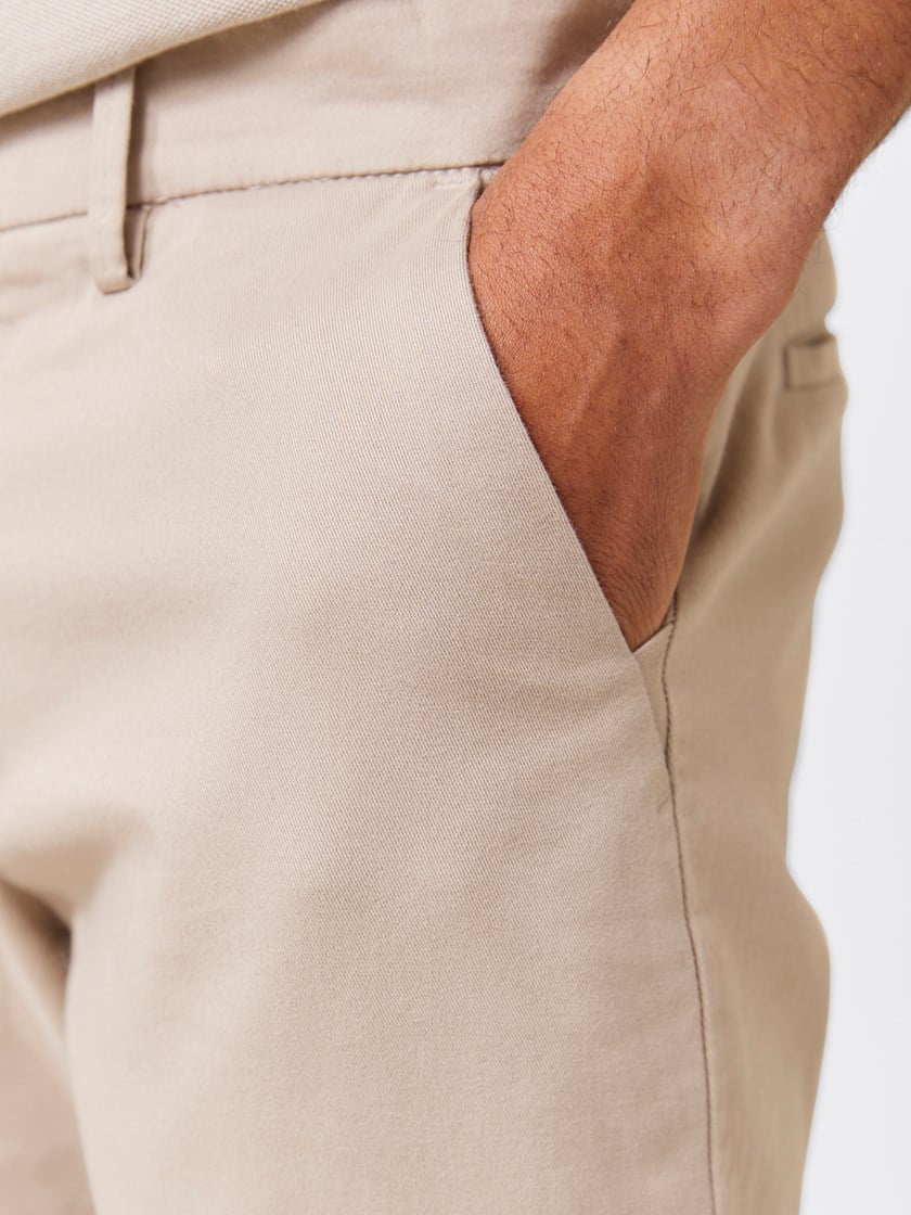 Liam twill chino Plaza Taupe