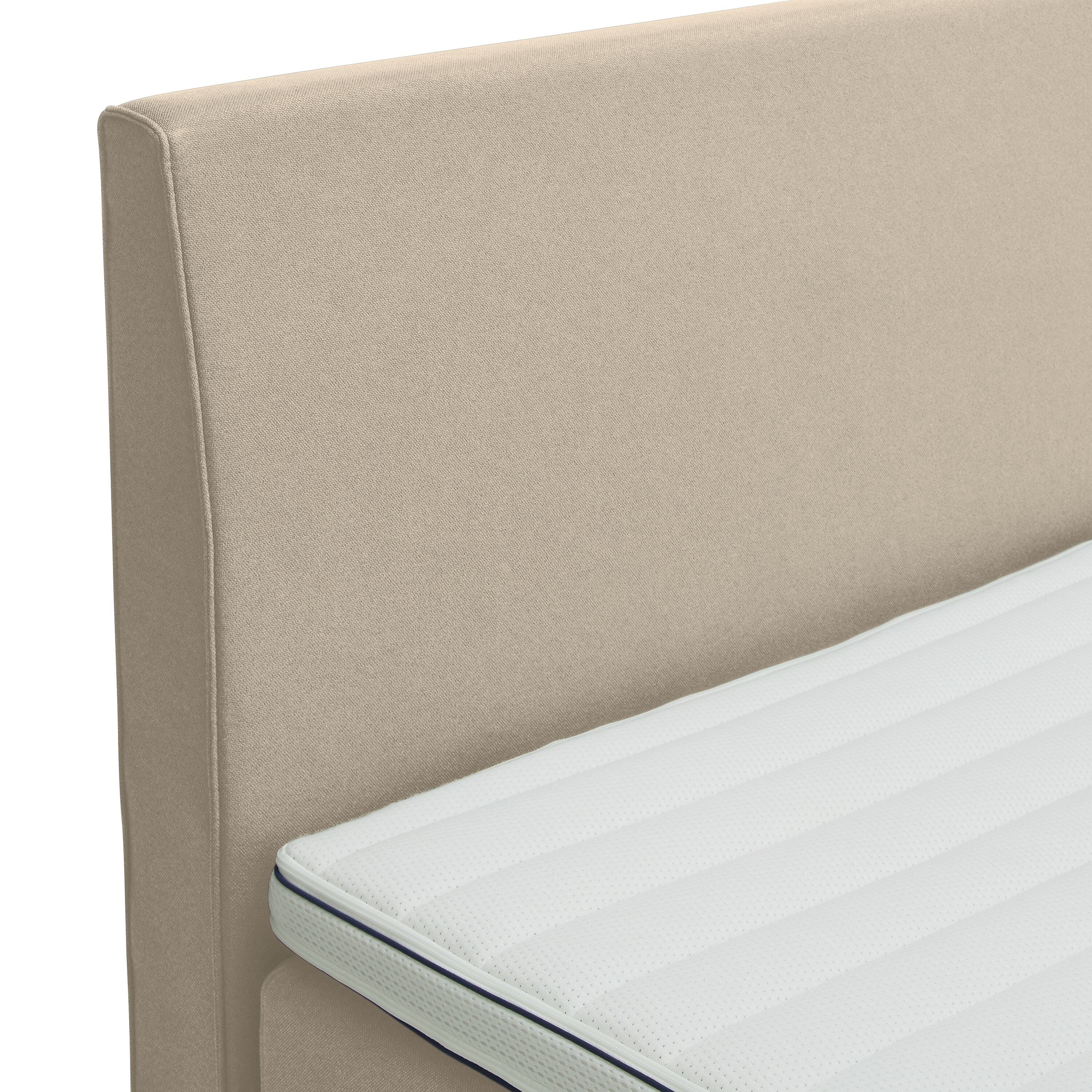 bico GOODNIGHT Boxspringbett - Natur / B: 180.0 cm x T: 200.0 cm