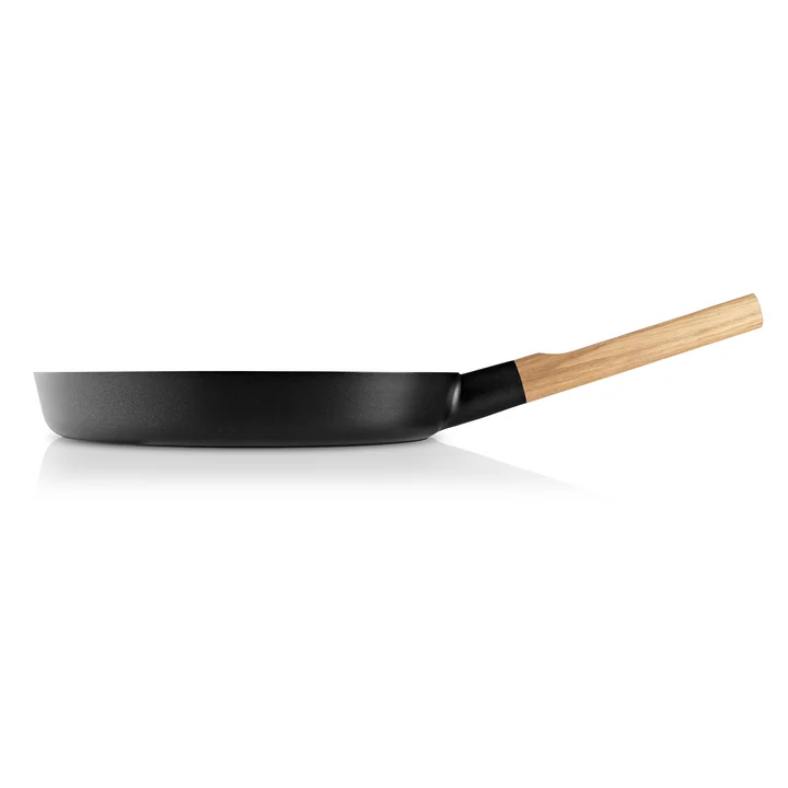Eva Solo - Nordic Kitchen Bratpfanne Ø 24 cm, Edelstahl / Eiche
