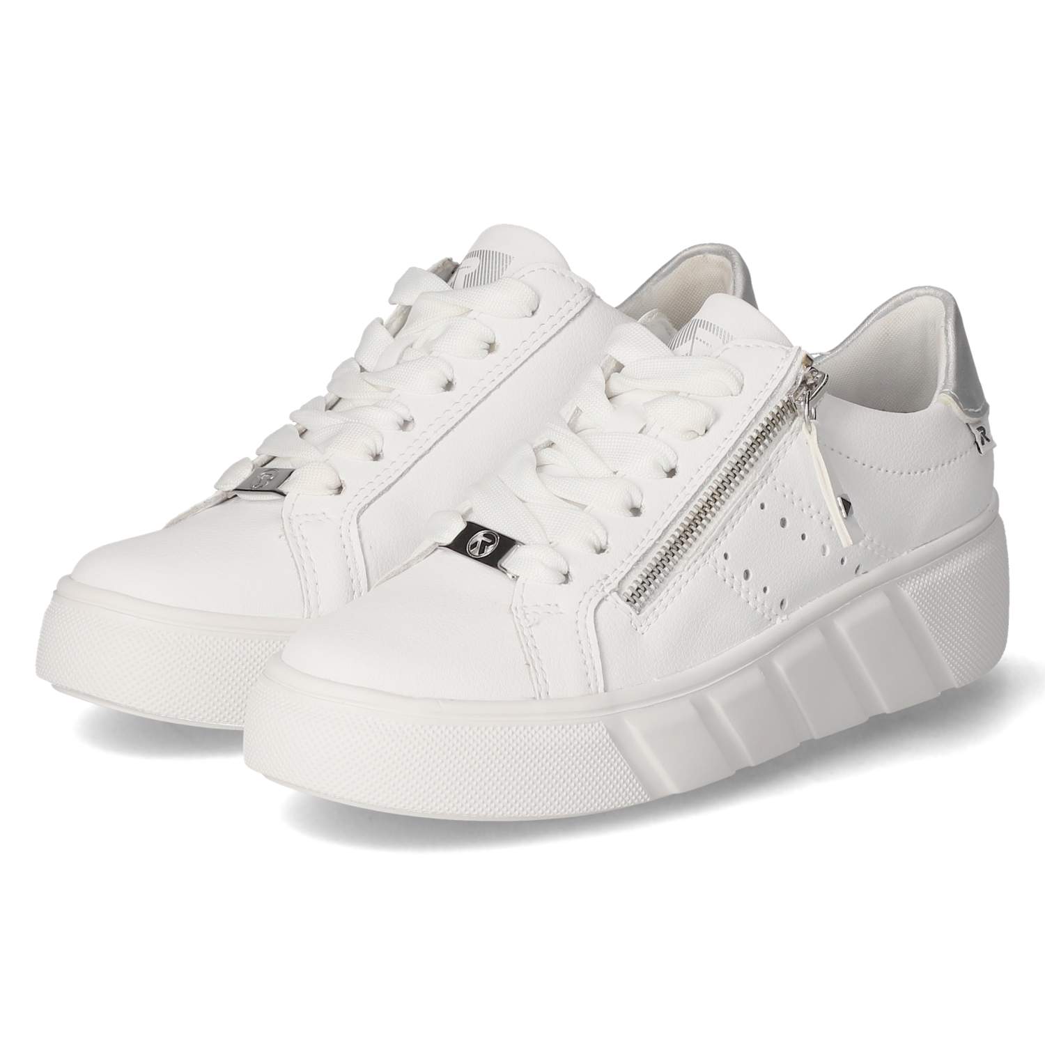 Rieker Low Sneaker - weiss