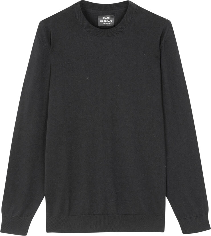 Mads Nørgaard - Copenhagen Tight Cotton Karsten Knit Sort