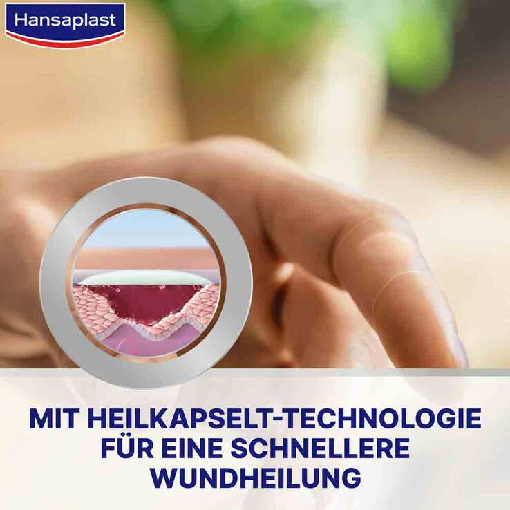 Hansaplast Zweite Haut Schutz Pflaster klein, 10 St