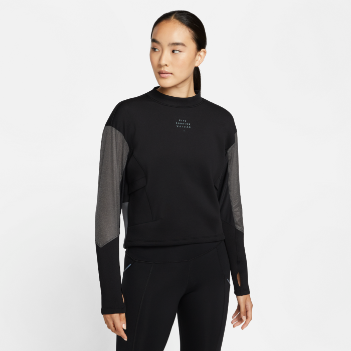 Nike Dame Mellemlag Dri-Fit Run Division Crew