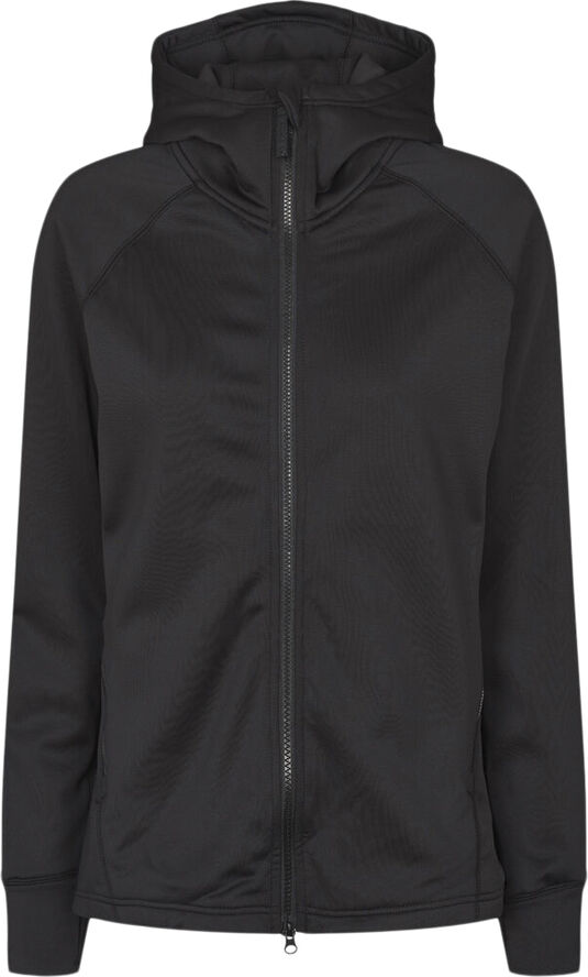 MCKINLEY Birch Stretch Fleece Hættetrøje Sort