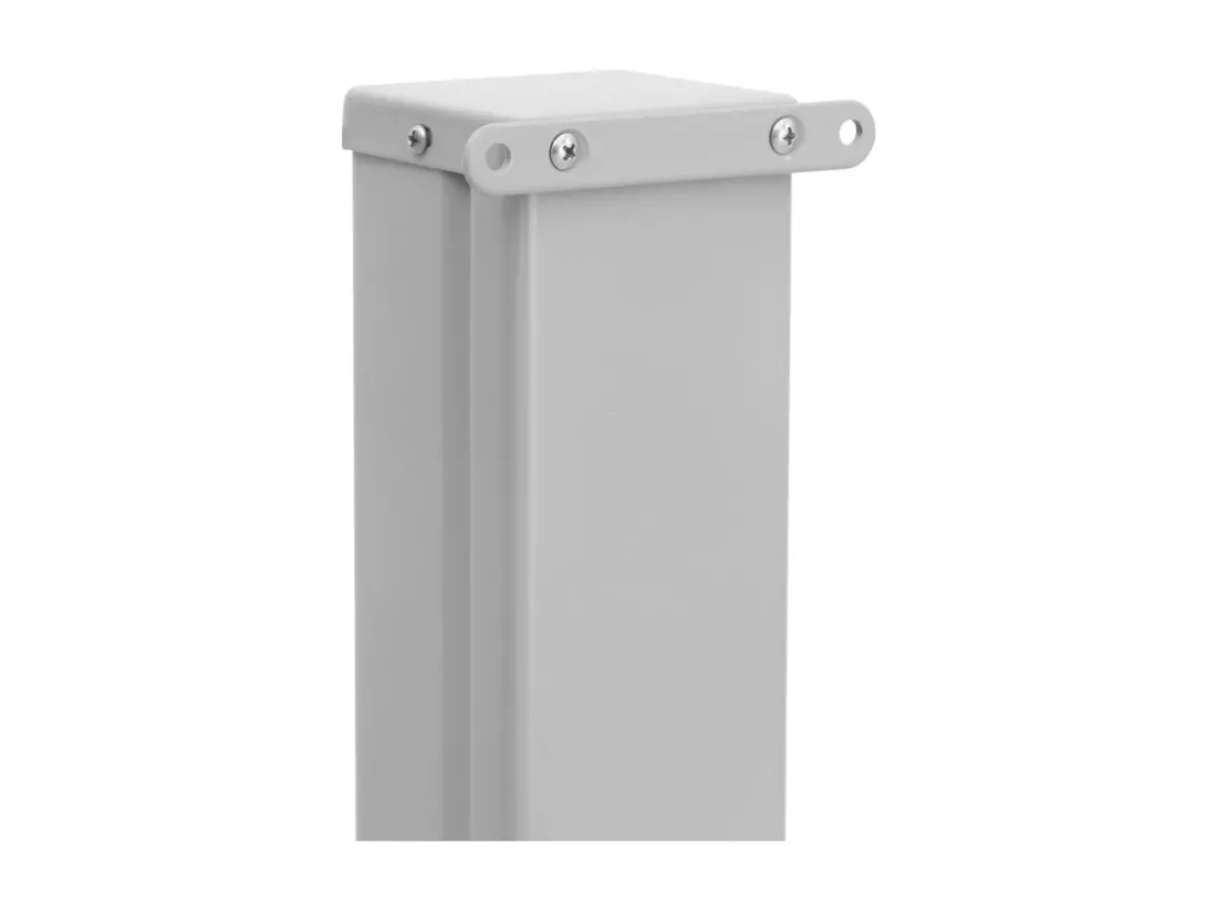 Auvent latéral rétractable de patio 140x600 cm bleu