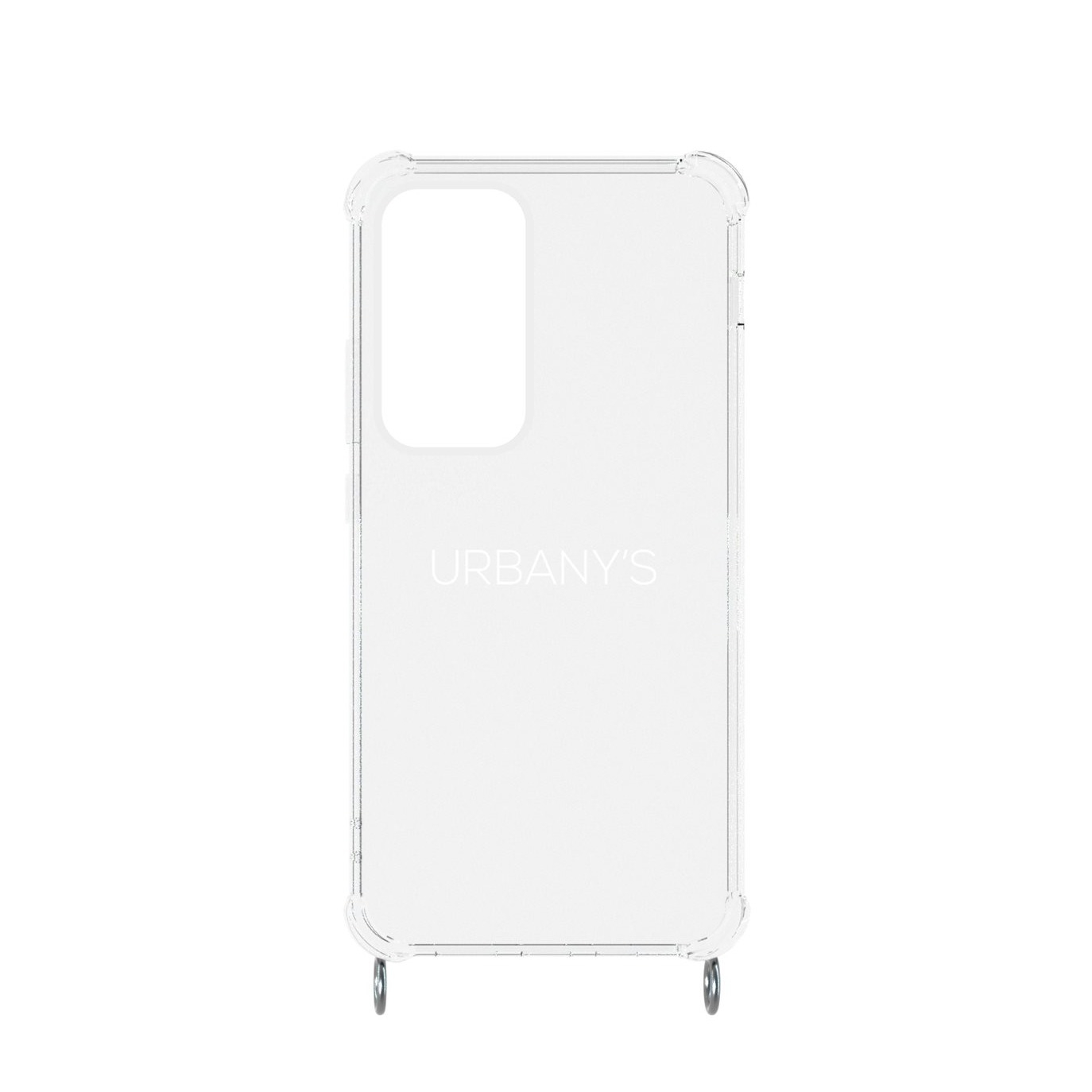 Samsung Galaxy S24 Necklace Hybrid Hülle Air Cushion Fallschutz mit Ösen (NC-TS-SS24) - Transparent