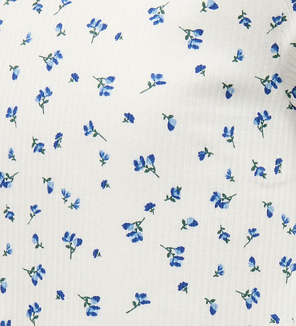 Kids Only T-Shirt - KogBella - Rib - Mazarine Blue/White Backgro