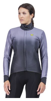 Veste Manches Longues Femme Alé Gradient Gris/Noir