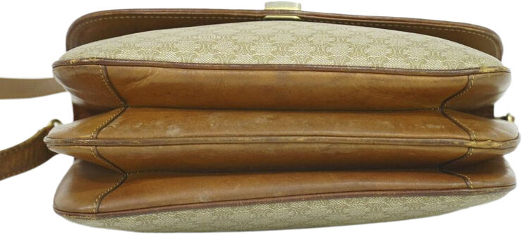 Celine Vintage Celine Crossbody Bag Beige