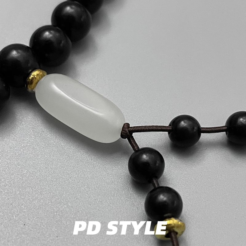 Elnge - Armband met imitatie edelsteenkralen