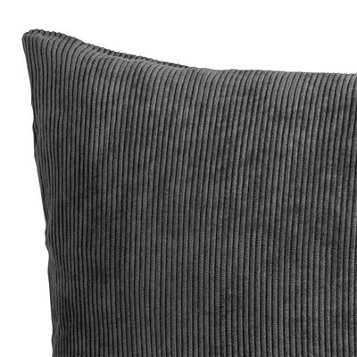 Coussin velours côtelé