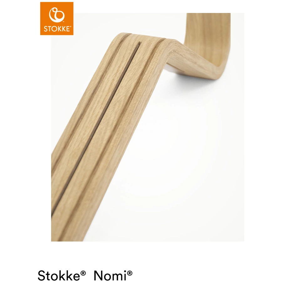 STOKKE® Nomi® Hochstuhl Eiche natur  schwarz