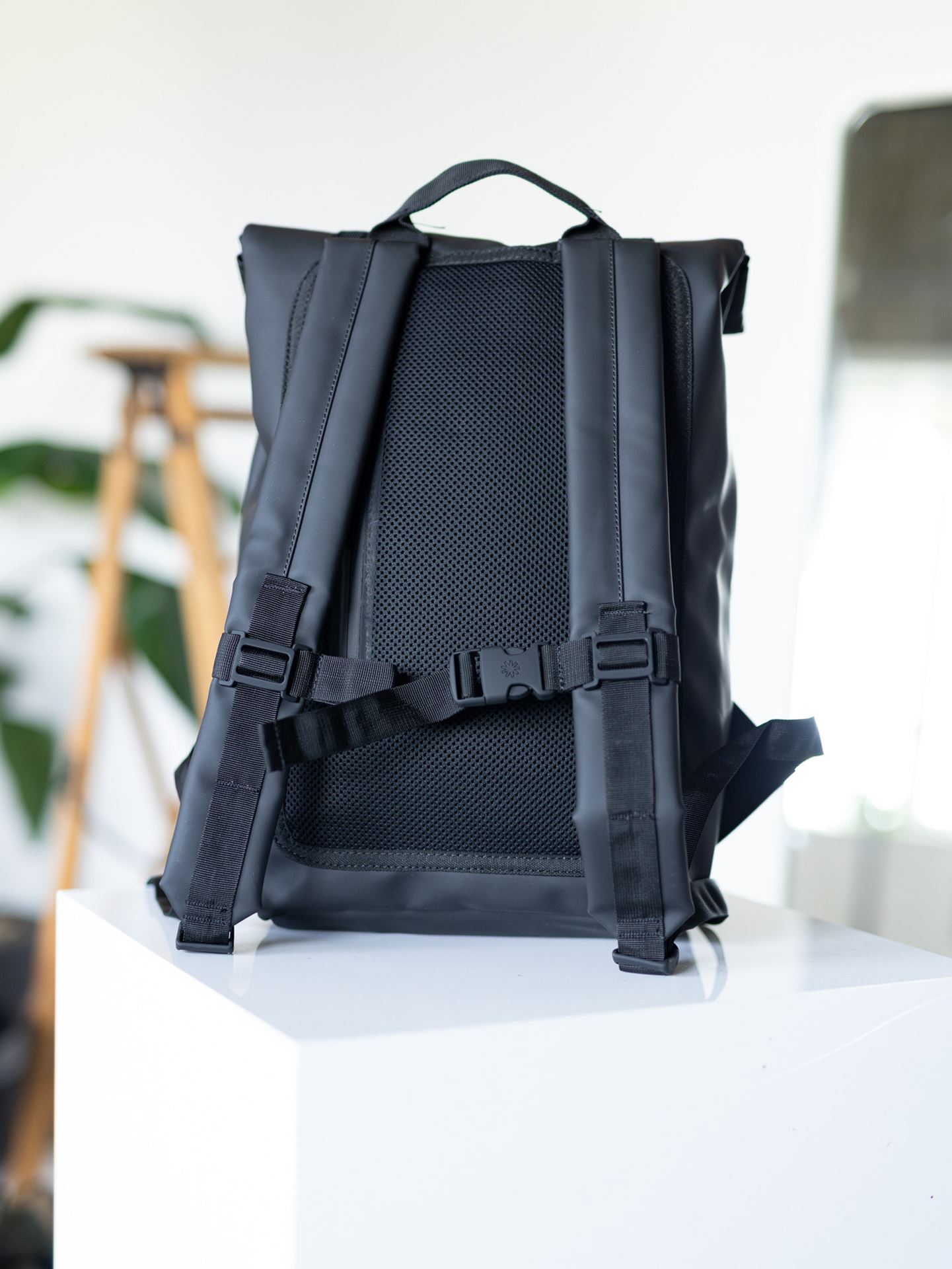 Velcro Rolltop Backpack