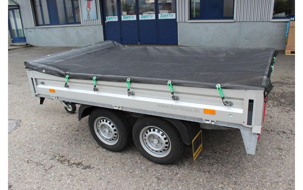 Abdeckplane 2,5 x 2,5 m 400 g/m2<br>Form: Eckig