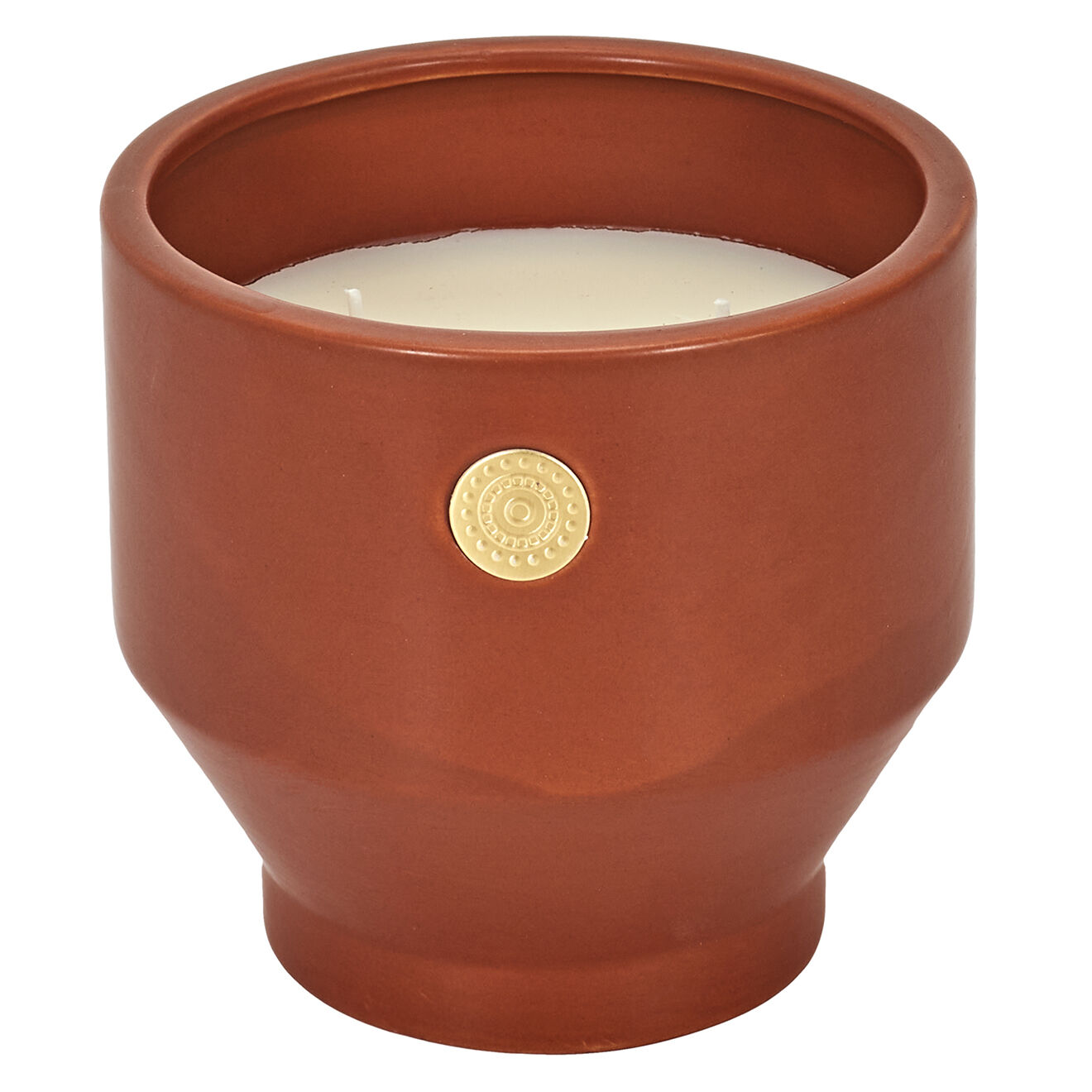 Home Deco Factory Bougie parfumée Ciment Médaillon - 1 mèche 45h