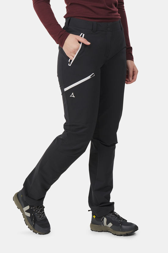 Schöffel Schöffel Ascona Warm Pants Softshell Broek Dames