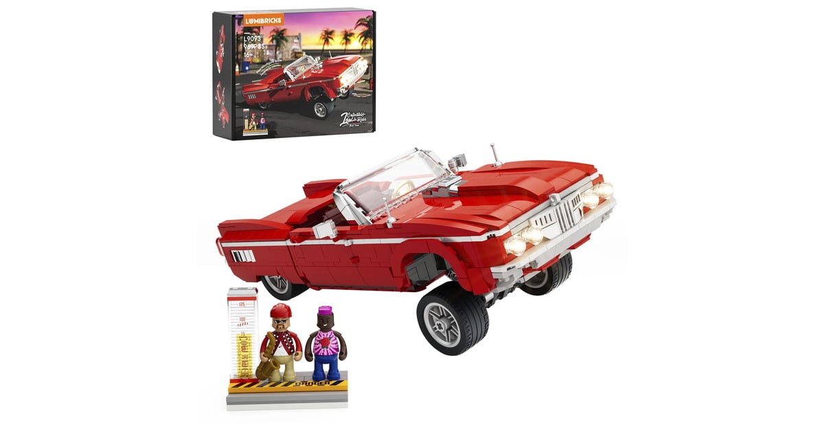 LumibricksCollectible Low Rider - Big Red Constructiespeelgoed