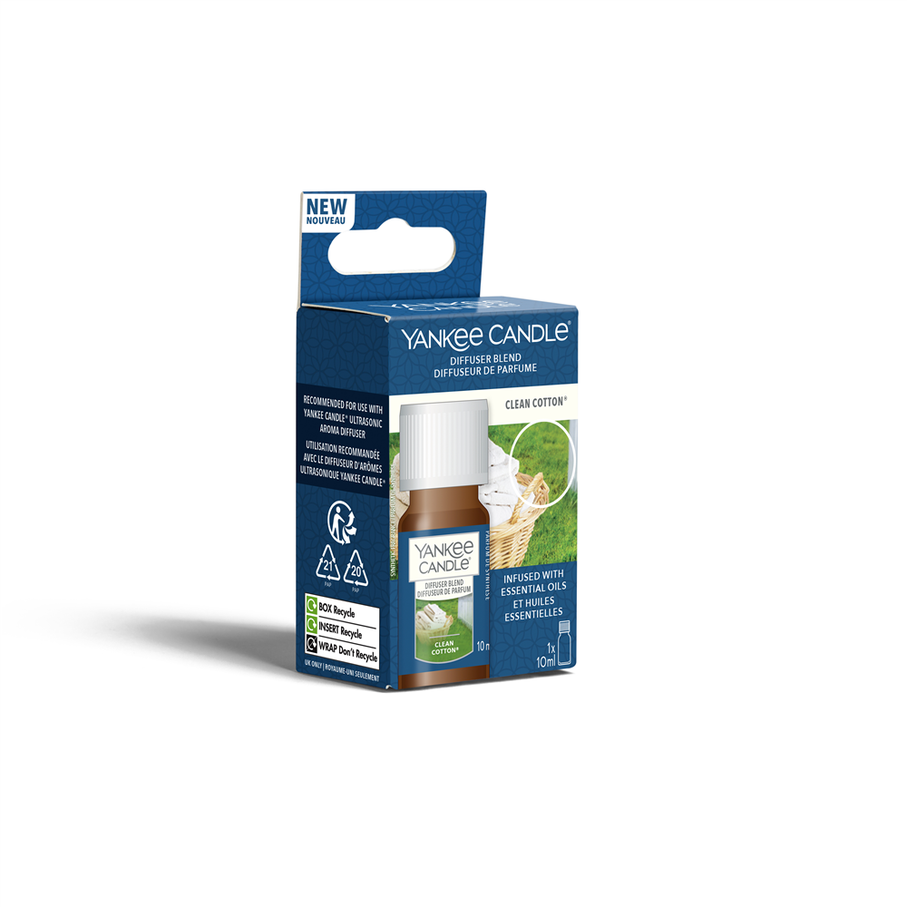 (10ml) Ultrasonic Diffuser Refill Clean Cotton Aromatherapie Ersatzduft (10.00852.0727)
