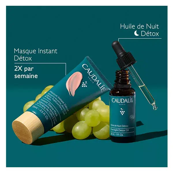Óleo Noturno Detox Caudalie 30ml