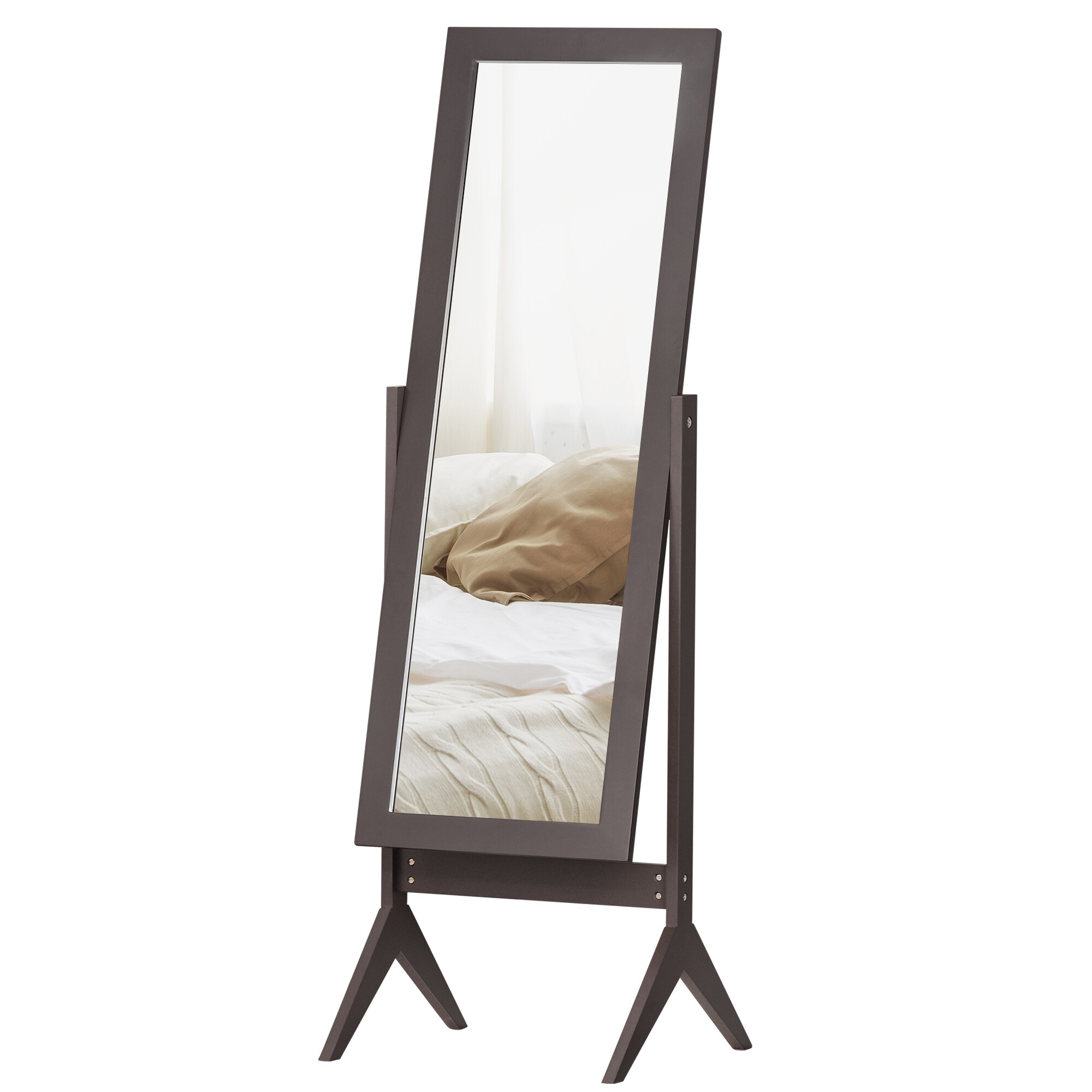 HOMCOM Standspiegel 47 x 46 x 148 cm (BxTxH)