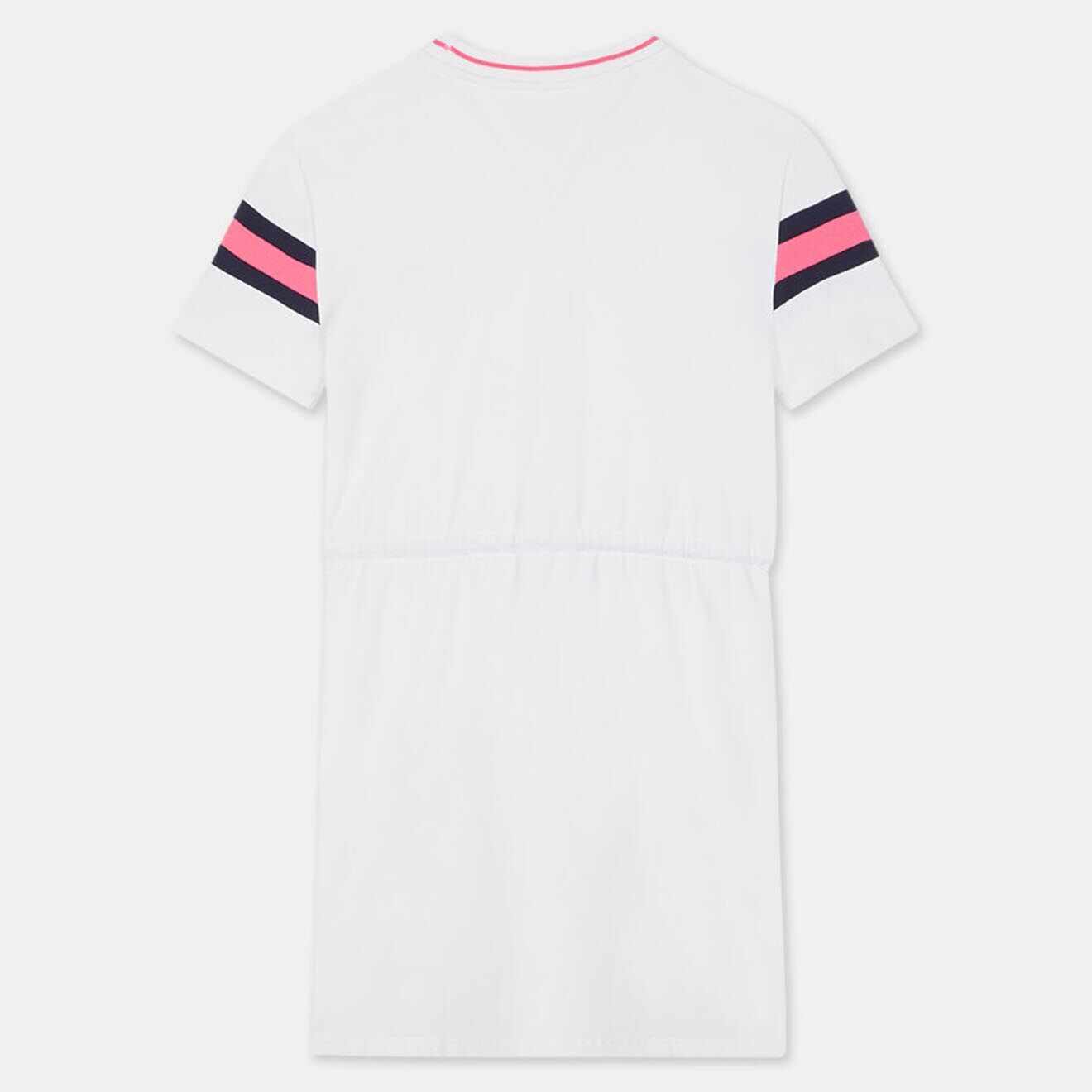 Tommy Hilfiger Robe droite en Coton biologique Roller blanche