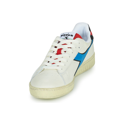 Diadora - GAME L LOW ICONA - Blanc / Bleu / Rouge
