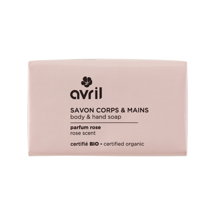 Savon corps et mains Rose