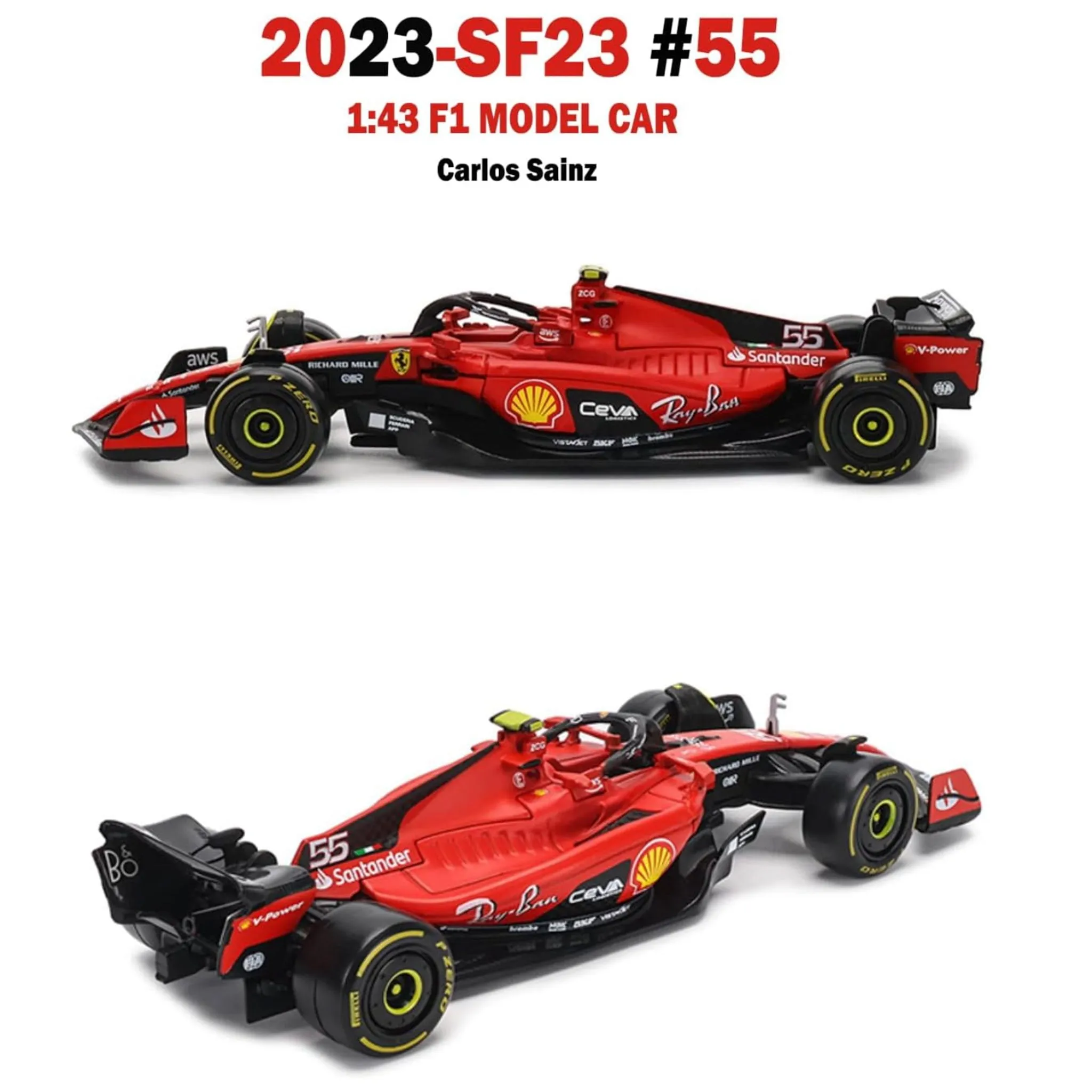 Clément - Maison Voiture SF23 Ferrari Formula Racing