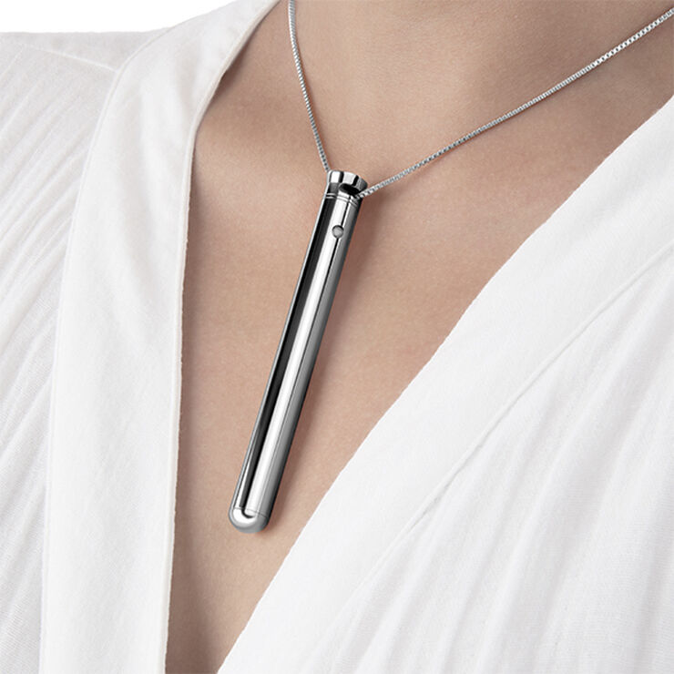 Le Wand LE WAND - VIBRATING NECKLACE SILVER Zilver