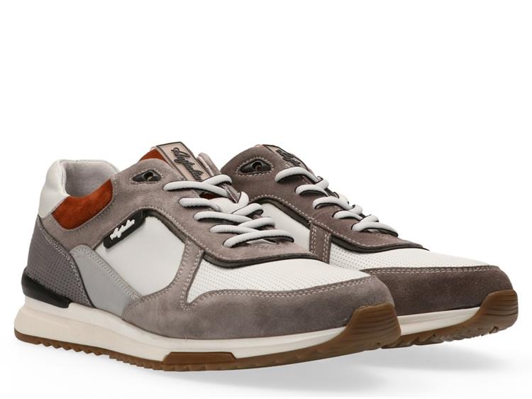 Australian Footwear Frederico leather Grey-White-Brick  KG6