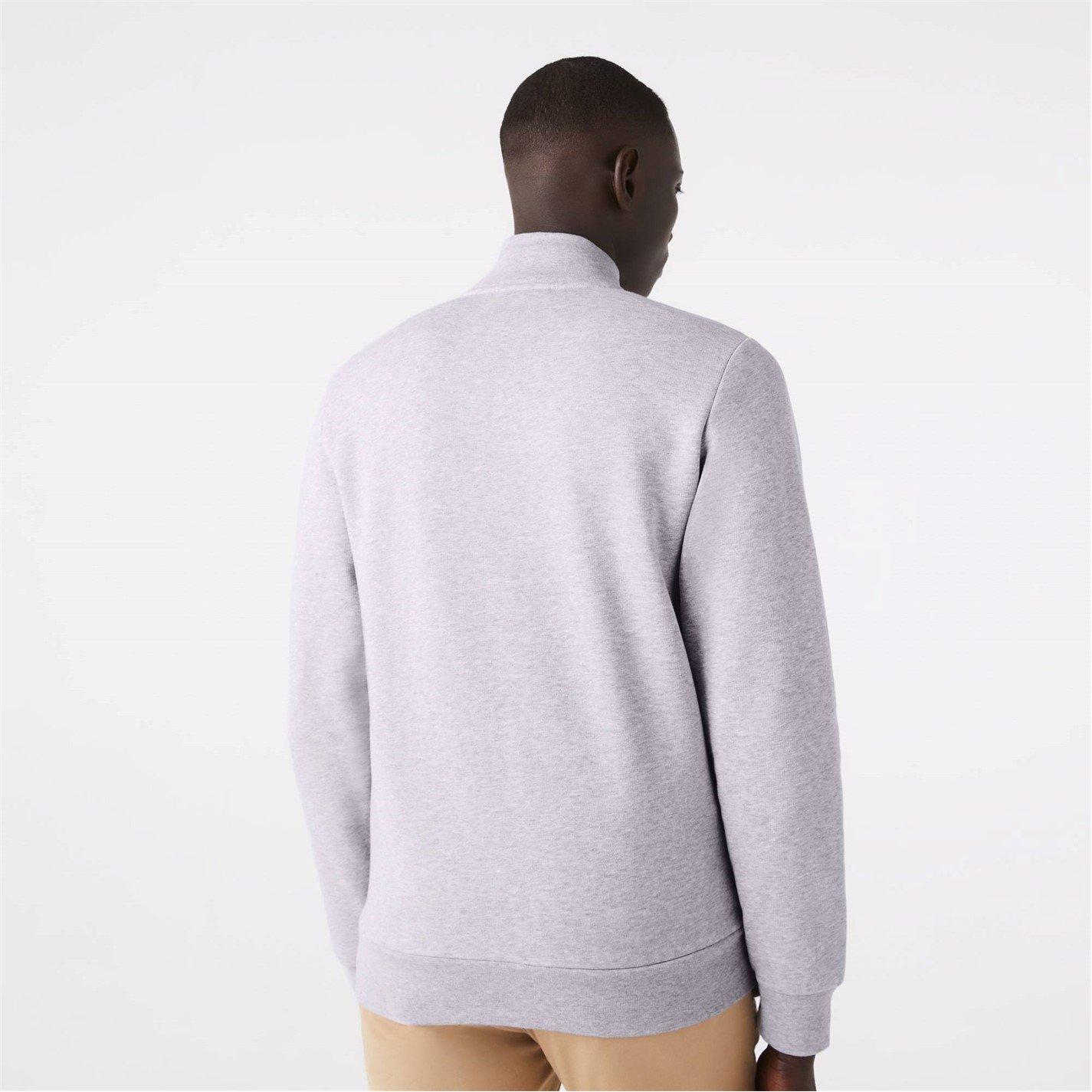 Lacoste Full Zip Funnel Sweatshirt