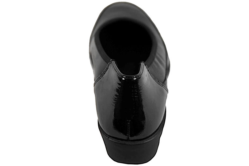 ARA MURANO-LACK NAPPA SOFT BLACK BALLERINA