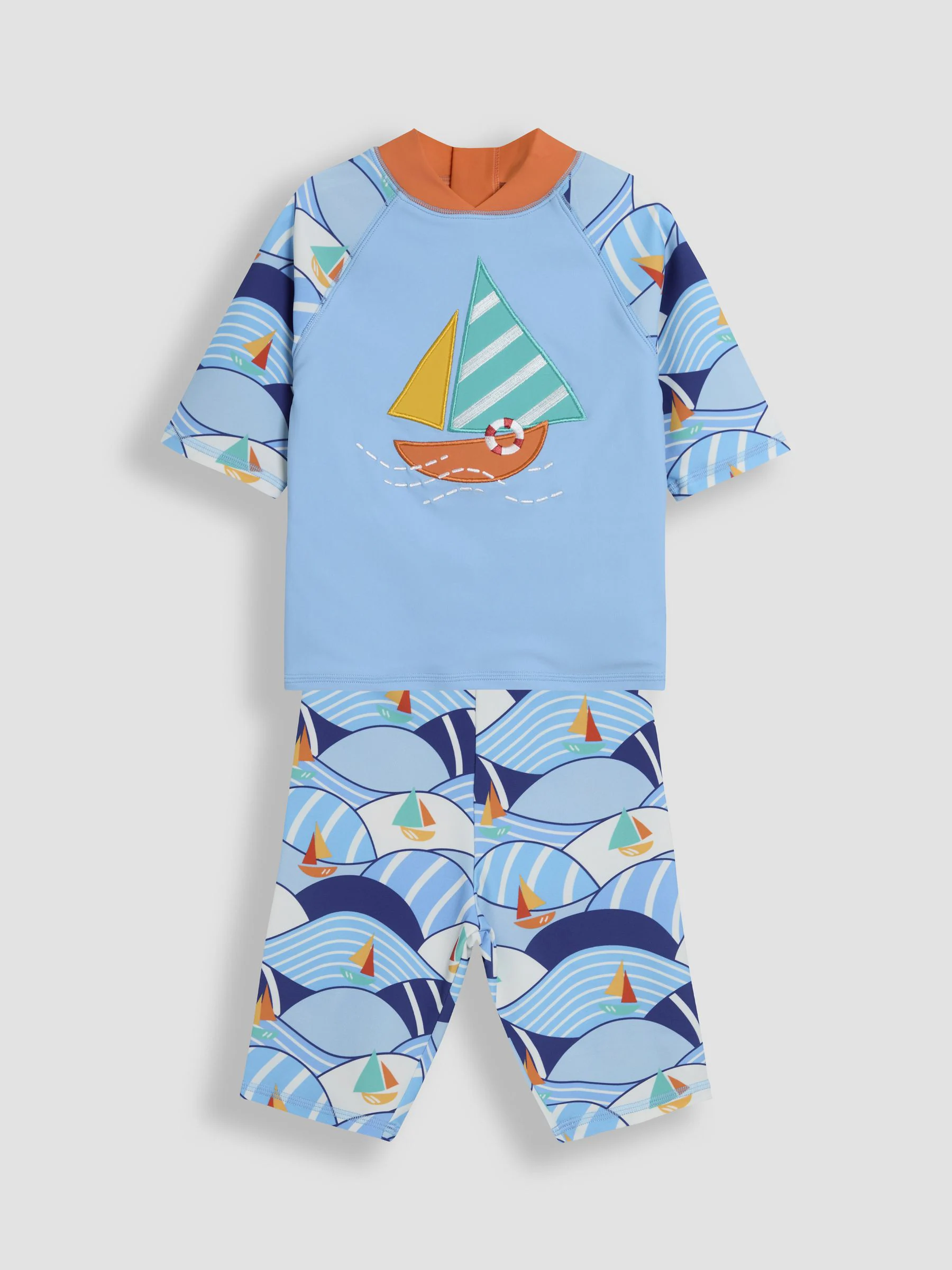 JoJo Maman Bébé 2 -delig zonbeschermend pak